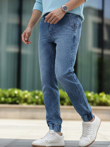 Urbano Fashion Jogger Fit Men Blue Jeans
