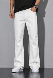 AGMW Loose Fit White Jeans - Image 4
