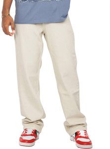 Zaba Denim Loose Fit Men Beige Jeans - Image 6