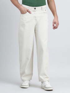 DENIM LOOK Relaxed Fit Men White Jeans - Buy DENIM LOOK Relaxed