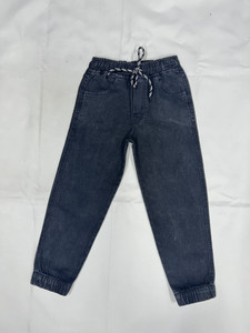Cremlin Clothing Jogger Fit Boys & Girls Black Jeans