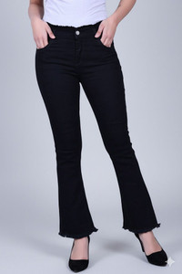 cnw Boot-Leg Women Black Jeans