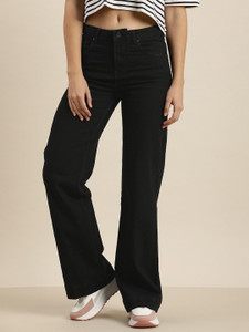 HERE&NOW Regular Women Black Jeans