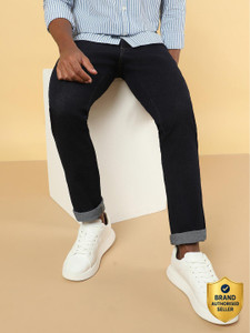 Wrangler Slim Men Dark Blue Jeans