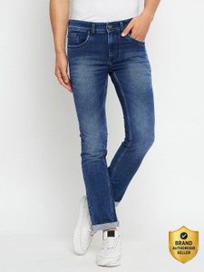DUKE Slim Men Dark Blue Jeans