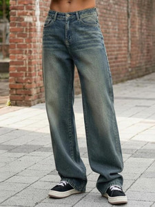 MISTERFREEDOM Straight Fit Men Green Jeans - Image 5