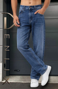 DENLIX Straight Fit Men Blue Jeans - Image 6