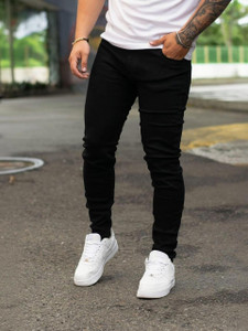 AIRCRAFTJEANS Regular Men Black Jeans