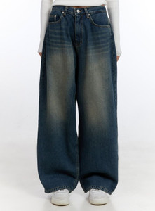Shiv Laheri Baggy Fit Women Blue Jeans - Image 5