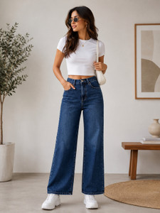 KOTTY Flared Women Blue Jeans