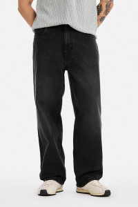 Snitch Baggy Fit Men Black Jeans - Image 6