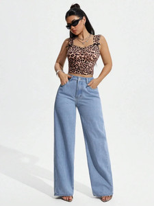 KOTTY Straight Fit Women Blue Jeans - Image 6
