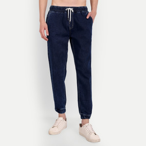 MEGHZ Jogger Fit Men Dark Blue Jeans