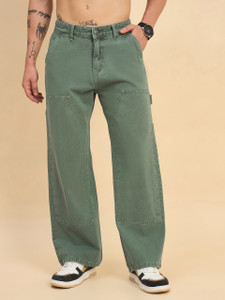 STUDIO NEXX Loose Fit Men Dark Blue Jeans