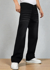 TRUE Loose Fit Men Black Jeans - Image 6