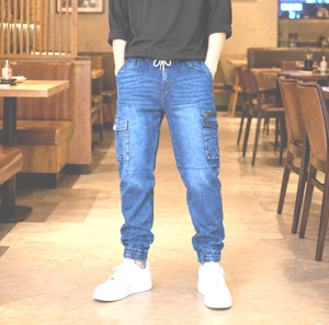 MAPRAHI1 Jogger Fit Men Blue Jeans