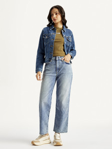 LEVI'S Flared Women Blue Jeans