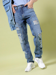 The Indian Garage Co. Regular Men Blue Jeans