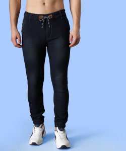 ZAYSH Jogger Fit Men Dark Blue Jeans