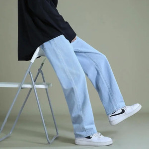 HOKER Loose Fit Men Light Blue Jeans - Image 4
