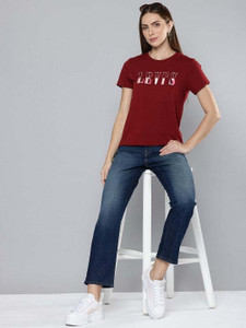 LEVI'S Straight Fit Women Blue Jeans
