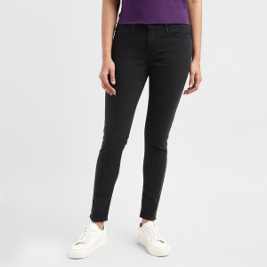 LEVI'S 710 Super Skinny Women Black Jeans