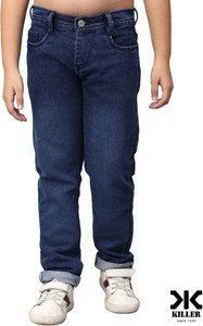 KILLER Straight Fit Boys Blue Jeans