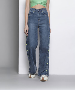SASSAFRAS Regular Women Blue Jeans