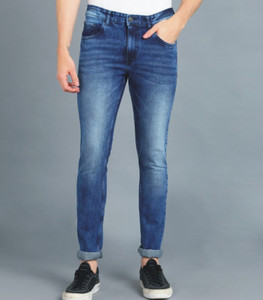 fashionkudi Slim Men Dark Blue Jeans