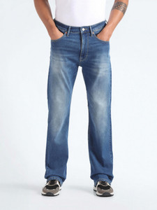 FLYING MACHINE Boot-Leg Men Blue Jeans