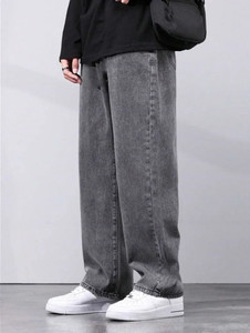 lyrx Boyfriend Grey Jeans - Image 3