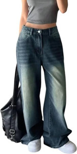 SHIV LAHERI Baggy Fit Women Blue Jeans - Image 5