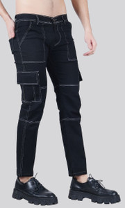 mevan Jogger Fit Men Black Jeans