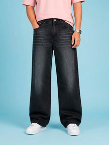BREGRUUS Straight Fit Men Black Jeans - Image 6