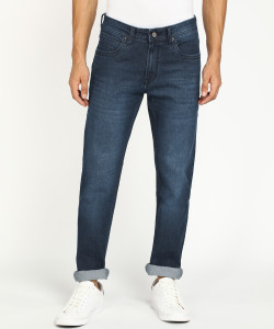 Peter England Jeans Tapered Fit Men Blue Jeans