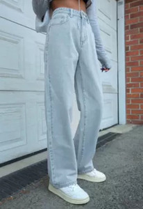 METRONAUT Loose Fit Women Light Blue Jeans