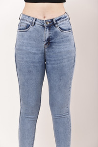 Kwantico Skinny Women Blue Jeans