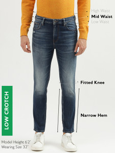 United Colors of Benetton Regular Men Dark Blue Jeans