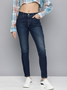 LEVI'S 710 Super Skinny Women Blue Jeans