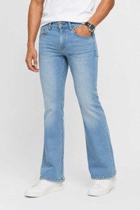Goodlook Flared Men Light Blue Jeans - Image 6