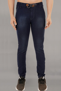 NIVASU Jogger Fit Men Grey Jeans