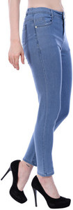 A C CREATION Regular Women Light Blue Jeans