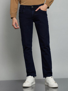 A Flash Regular Men Dark Blue Jeans