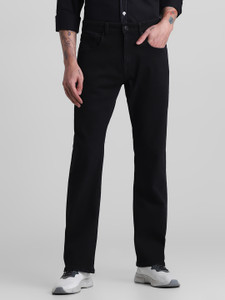 JACK & JONES Boot-Leg Men Black Jeans