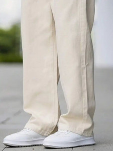comfits Loose Fit Men Beige Jeans - Image 6