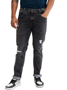 Spykar Slim Men Black Jeans