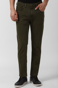 VAN HEUSEN Skinny Men Dark Green Jeans