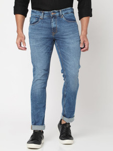 Spykar Slim Men Blue Jeans