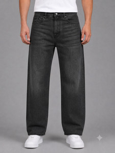 NUMERO UNO Loose Fit Men Grey Jeans - Image 6
