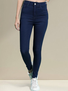 ICONIC ME Skinny Women Dark Blue Jeans